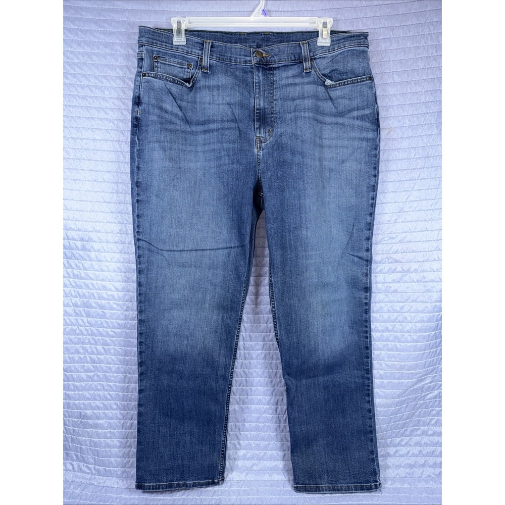 L.L.Bean Bean‎ Flex Classic Fit Men's Jeans 40x30 Stretch Blue Denim